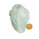 Pedra Água Marinha Bruta Natural Berilo Azul 200 a 250g 80mm