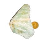 Pedra Água Marinha Bruta Natural Berilo Azul 250 a 300g 95mm