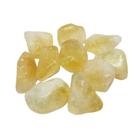 Pedra Citrino Rolada 2cm Cristal Natural para Alivio de Ansiedade, Aumento da Autoestima e Prosperidade - Hadu Esotéricos e Religiosos