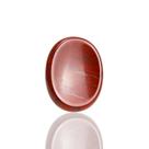 Pedra da Preocupação Nvzi Jaspe Vermelho Oval para Palma Pedra da Preocupação Nvzi Jaspe Vermelho Oval para Palma