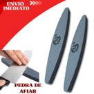 Pedra de Afiar e Amolar Tipo Canoa 225mm Fertak Faca e Canivete -