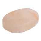 Pedra de massagem Pure Himalayan Salt Works Flat Oval Rosa