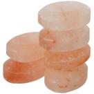 Pedra de massagem Pure Himalayan Salt Works Flat Oval Rosa