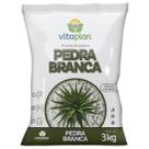Pedra Decorativa Brita Branca Grande (3kg) VITAPLAN