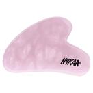 Pedra Gua Sha Nykaa Naturals de Quartzo Rosa para Rosto