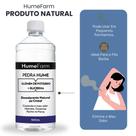 Pedra Hume 500ml Desodorante de Cristal Com Glicerina Rende Muito 500ml
