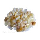 Pedra Natural Citrino Rolada Polida 2-3cms - 500g