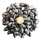 Pedra Natural Hematita Rolada Polida 1-2cm - 250g
