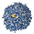 Pedra Natural Sodalita Azul Rolada 1 kg - 5 a 10mm Aprox
