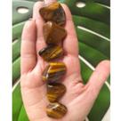 Pedra Olho de Tigre Rolada 1cm a 4cm - Contra Inveja e Proteção - Cristal Natural Pedra Olho de Tigre Rolada 1cm a 4cm - Contra Inveja e Proteção - Cristal Natural