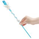 Pedra preciosa de cristal Fairy Wand Rileryan para bruxa azul de Halloween