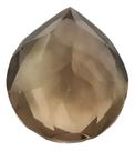 Pedra Preciosa Natural Topázio Fume Formato Gota 16x13 Mm