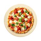 Pedra refratária para pizza 38 cm redonda placa cordierita 1,1 cm antonow