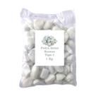 Pedra Seixo Dolomita Branca 1Kg Tipo 1 Bruta