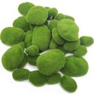 Pedras de musgo artificial decorativas TIHOOD 40 unidades de musgo verde