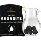 Pedras de shungite cruas, pedras preciosas incríveis de 30-70 mm, 5 peças