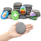 Pedras para Pintar Simetufy 25 Peças Naturais e Planas 710 cm Pedras para Pintar Simetufy 25 Peças Naturais e Planas 710 cm