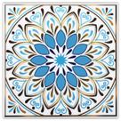 Peel and Stick Backsplash DICOFUN 32 azulejo marroquino 6x6 cm