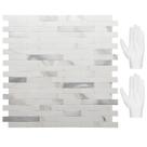 Peel and Stick Backsplash STICKGOO PVC Wall Tiles Kitchen