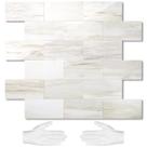 Peel and Stick Backsplash STICKGOO Subway Tile Eurasia Beige