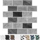 Peel and Stick Backsplash URCOLOR de 10 folhas para cozinha/banheiro
