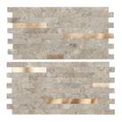 Peel and Stick Collage Tile Art3d para cozinha Backsplash