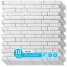 Peel & Stick impermeável para serviços pesados Tile Art3d de 10 folhas