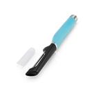 Peeler KitchenAid Gourmet Euro 22 cm Aqua Sky em aço inoxidável Peeler KitchenAid Gourmet Euro 22 cm Aqua Sky em aço inoxidável
