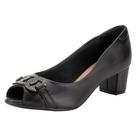 Peep toe feminino salto grosso beira rio 4777498