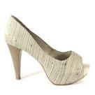 Peep Toe no Linho Peep Toe no Linho