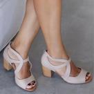 Peep Toe Salto 7 cm Dina Mirtz