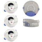 Pega Moscas Kit 3 Uni Captura Prende Inseto Pernilongos Mosquito Varejeira USB Gaiola Portatil Reutilzavel