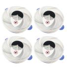 Pega Moscas Kit 4 Uni Captura Prende Inseto Pernilongos Mosquito Varejeira USB Gaiola Portatil Reutilzavel