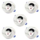 Pega Moscas Kit 5 Uni Captura Insetos Varejeira Mosquito Prende Pernilongos USB Gaiola Reutilzavel Portatil