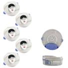Pega Moscas Kit 5 Uni Captura Prende Inseto Pernilongos Mosquito Varejeira USB Gaiola Portatil Reutilzavel
