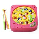 Pega Peixe Brinquedo à Pilha c/ 4 Varinhas e 15 Peixes 18 Cm - 99 Toys