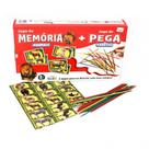 Pega Vareta C/21 + Jogo Da Memoria Animais - Mini Toys