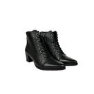 Pegada Bota Cano Curto em Couro Salto 5,5 cm Ref. 280503