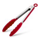 Pegador Culinário Multiuso Cozinha Pinça Inox Silicone 26cm