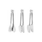 Pegador de Alimentos Carne Salada Massas Aço Inox Buffet 3un