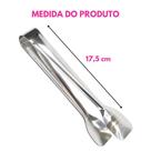 Pegador De Frios Aço Inox Multiuso Gelo Fruta Petisco Doce Salada Universal Cozinha E Restaurante Se