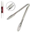 Pegador de inox nuvem oval 20cm multiuso para carne salada massa macarrão
