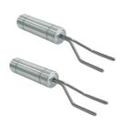 Pegador De Inox Para Grelha Churrasqueira Churrasco 2 Un.