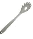 Pegador De Massas Macarrão Em Silicone Cinza Para Cozinha