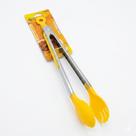 Pegador de Silicone 28cm com Cabo Inox Para Alimentos Elite