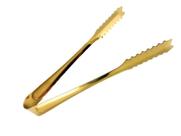 Pegador p/gelo aco inox dourado