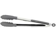 Pegador Térmico Multiuso Para Cozinha Moldê Em Silicone Cinza E Aço Inox 35 Cm - Tramontina 25817161