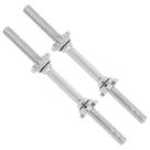 Pegadores para Halteres Yes4All 46 cm com Rosca e Aderência Cromada