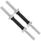 Pegadores para Halteres Yes4All 46 cm com Rosca e Empunhadura em Borracha