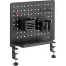 Pegboard Office Painel Organizador Fortrek Grid Space 42x48 Preto F002 Pegboard Office Painel Organizador Fortrek Grid Space 42x48 Preto F002